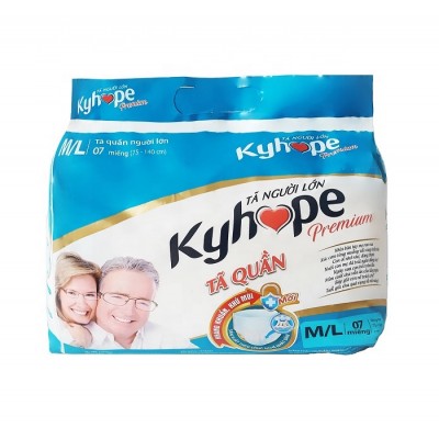 Adult diaper pants  KYHOPE premium brand from KY VY Corporation Vietnam