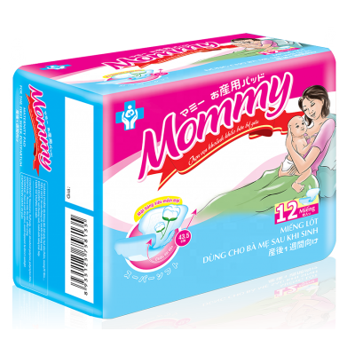 Under pad for maternity mother MOMMY brand from KY VY Corporation Vietnam